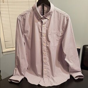 The Southern Shirt Company Pink Blue and White Plaid Men's Shirt